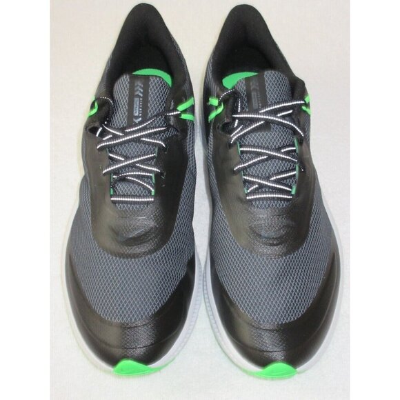 Nike Men's Quest 3 Shield Weatherized Running Shoes Black Grey Green Sizes NIB - Picture 3 of 5